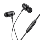 Наушники Hoco M88 Graceful universal earphones with mic Black