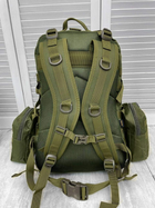 Рюкзак тактичний штурмовий Mission Pack Laser Cut Olive 55 л - зображення 6