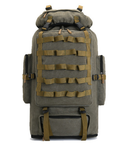 Рюкзак тактический туристический раздвижной XS-F22 100л оливковый - изображение 1