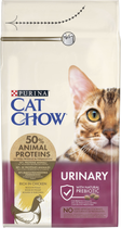 Sucha karma dla kotów z problemami układu moczowego PURINA Cat Chow Urinary z kurczakiem 1,5 kg (12158054) - obraz 1