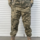 Тактичні штани ЗСУ військові армійські зимові вологостійкі Піксель розмір 54 - зображення 4
