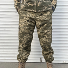 Тактичні штани ЗСУ військові армійські зимові вологостійкі Піксель розмір 58 - зображення 4