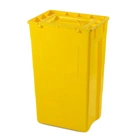 Контейнер 60 л для сбора медицинских и биологических отходов с многоразовой крышкой Желтый AP Medical - изображение 1