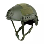 Рельсовое крепление, Боковые рельсы ARC на каску, шлем FAST, TOR-D (Фаст, ТОР-Д), Green (12477) - изображение 2