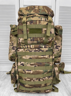 Тактичний великий армійський рюкзак 100+10 літрів мультикам - зображення 1