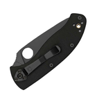 Нож складной полусеррейтор Spyderco C122GBBKPS Tenacious длина клинка 86мм Black Blade - изображение 2