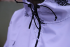 Зимовий маскувальний костюм Клякса. Тактичний одяг. Маскхалат білий. Комуфляжний зимовий костюм Ляпка. Розмір 48-56 - изображение 5