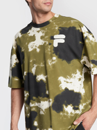 T-shirt męski z nadrukiem Fila FAM0139-63014 M Zielony (4064556305480) - obraz 4