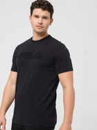T-shirt męski basic Fila FAM0279-80001 S Czarny (4064556365934) - obraz 3