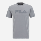T-shirt męski basic Fila FAM0279-80027 L Szary (4064556366009) - obraz 4