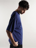 T-shirt męski luźny Fila FAM0140-50016 M Niebieski (4064556333995) - obraz 4