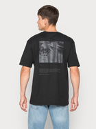 T-shirt męski basic Fila FAM0146-80001 S Czarny (4064556354891) - obraz 2