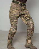 Жіноча військова форма. Штурмові штани + куртка UATAC Gen 5.2 (3XL) Мультикам FOREST (Ліс) - зображення 8