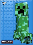 Папка-органайзер YES A4 с фигурным клапаном на липучке Minecraft (492105) (5056574402011)