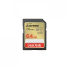 Карта памяти SanDisk 64GB SD class 10 UHS-I U3 V30 Extreme (SDSDXV2-064G-GNCIN)