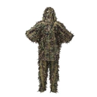 Маскировочный костюм, LEAF GHILLIE, Helikon-Tex, Woodland, One size - изображение 3