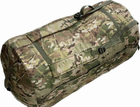 Тактичний баул на 120 літрів для вещей армійський військовий для ЗСУ тактична сумка рюкзак колір мультикам - зображення 4