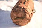 Тактичний баул 120 літрів армійський військовий для ЗСУ сумка рюкзак похідний для речей колір койот мультикам - зображення 3