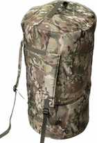 Тактичний баул на 120 літрів для передислокации армійський військовий для ЗСУ тактична сумка рюкзак колір мультикам - зображення 6