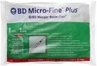 Шприц инсулиновый Becton Dickinson BD Micro-Fine 1 мл U-40 29G 0.33 x 12.7 мм (0382900910017) №100 - изображение 1