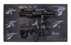 Килимок тактичний для чищення рушниці Rifle Cleaning Mat Helikon-Tex Black (Чорний) - зображення 3