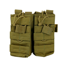 Підсумок для магазинів Double DUO Mag Pouch, Kombat Tactical, Coyote - зображення 1