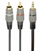 Кабель передачі аудіо Cablexpert 2RCA-AUX (CCA-352-1.5M) 1.5m