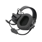 Активні навушники з гарнітурою Earmor M32 MOD 3 комплект з оголов'ям чорні - зображення 2