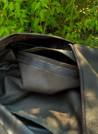 Баул 100 літрів армійський військовий ЗСУ тактичний сумка рюкзак 74*40*34 см похідний чорний - зображення 7