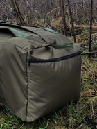 Баул 100 літрів армійський тактичний військовий ЗСУ сумка рюкзак похідний Оліва/ Хакі - зображення 1