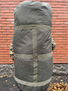 Сумка рюкзак баул олива/пиксель 120 литров военный тактический баул, ЗСУ, баул армейский APR-4 - изображение 2