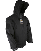 Куртка мужская тактическая KOMBAT UK военная с липучками под шевроны ВСУ Soft Shell XL черный (OPT-29461) - изображение 4