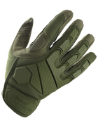 Тактичні військові рукавички KOMBAT UK захисні рукавиці S оливковий (OPT-12951) - зображення 1