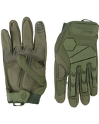 Тактичні військові рукавички KOMBAT UK захисні рукавиці S оливковий (OPT-12951) - зображення 4
