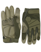Тактичні військові рукавички KOMBAT UK захисні рукавиці S койот (OPT-12951) - зображення 3