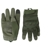 Тактичні військові рукавички KOMBAT UK захисні рукавиці XL оливковий (OPT-10921) - зображення 2