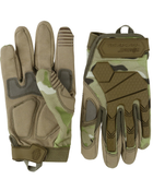 Перчатки тактические военные полевые перчатки KOMBAT UK Fingerless Tactical Gloves XL мультикам (OPT-11461) - изображение 4