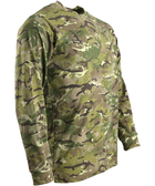 Кофта військова чоловіча тактична KOMBAT UK ЗСУ Long Sleeve T-shirt XXXL мультікам (OPT-6981) - зображення 1