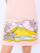 Платье-футболка миди летнее женское Носи своє 8201-057-33 42 Пудра (p-6232-39054) - изображение 3