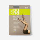 Колготы 40 Den женские больших размеров DUNA 1120 5 р Бежевые (4823094621113)