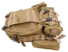 Тактичний рюкзак CATTARA 55L ARMY 13866 Коричневий - зображення 5