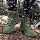 Черевики тактичні Lesko GZ702 Green р.41 військове взуття на шнурівці демісезон taktical (OR.M_42414) - зображення 6