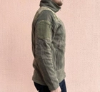 Кофта флисовая мужская тактическая с липучками под шевроны Bikatex Турция ВСУ (ЗСУ) Мультикам XL 8102 хаки (OR.M-4407673) - изображение 3