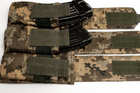Підсумок Eva Military під три магазини AK на спільному планшеті, колір піксель, кріплення система MOLLE, на РПС1, плитоноска, бронежилет - зображення 5