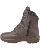 Ботинки военные тактические кожаные Kombat UK Tactical Pro Boots All Leather 42 коричневый (OR.M_D727E1D8F81D) - изображение 3