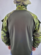 Рубашка мужская военная тактическая с липучками ВСУ (ЗСУ) Ubaks Убакс 20221840 7247 M 48 р зеленая (OR.M-4363145) - изображение 3