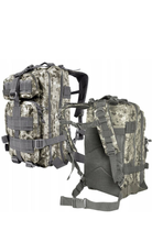 Бойовий рюкзак сумка на плечі Піксель зеленого кольору місткістю 28 літрів для армії та активного відпочинку для спецпризначенців і силових структур - зображення 1