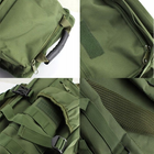 Оперативний туристичний рюкзак для просунутих бойових завдань і прихованої снайперської діяльності Оливковий 70 л - зображення 4