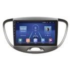 Штатная магнитола Lesko для Hyundai i10 I 2007-2013 экран 9" 6/128Gb 4G Wi-Fi GPS Top Хюндай