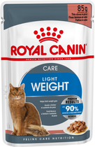 Вологий корм для дорослих котів Royal Canin Light Weight Care шматочки в соусі 85 г (9003579308769) - зображення 1